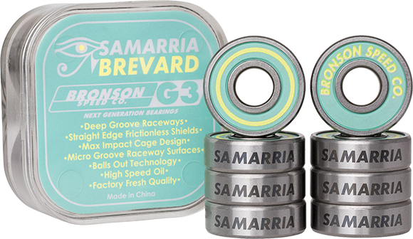 Bronson G3 Samarria Brevard Bearings Single Set