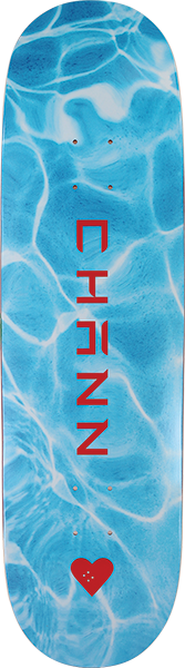 Hs Chann Water Skateboard Deck -8.5 DECK ONLY