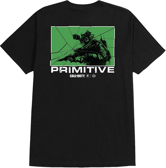 Primitive Alpha T-Shirt - Size: MEDIUM Black