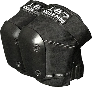 187 Slim Knee Pads M-Black/Black 