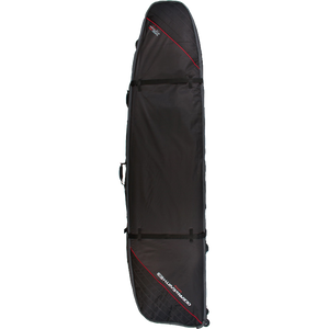 Ocean and Earth - Double Wheel Longboard Cover 8'6" - Black/Red