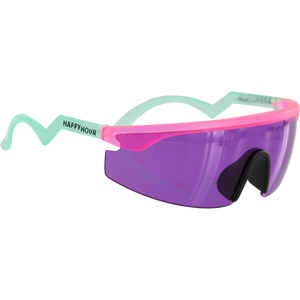 Happy Hour Sunglasses Accelerators Figgy Pink