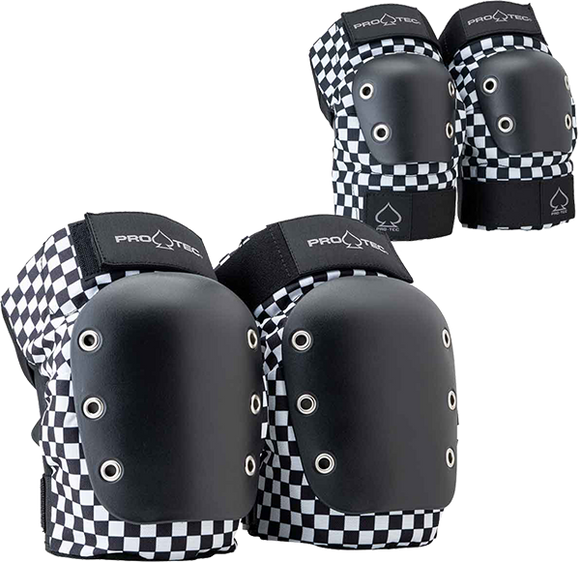 Protec Knee/Elbow Open Back Combo Set Xl-Checker 