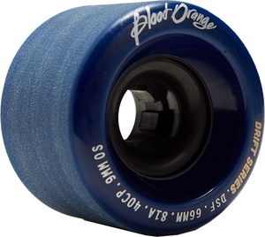 Blood Orange Drift 66mm 81a Nightfall Navy Longboard Wheels (Set of 4)