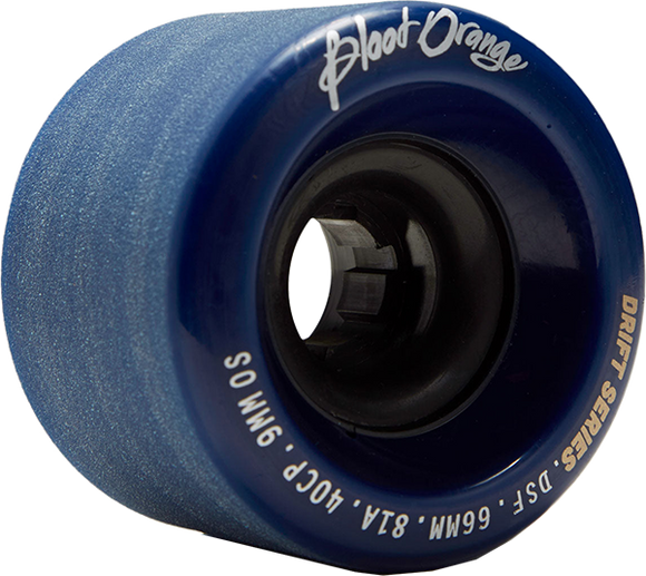 Blood Orange Drift 66mm 81a Nightfall Navy Longboard Wheels (Set of 4)