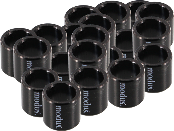 Modus 20/Pack Bearing Spacers Black