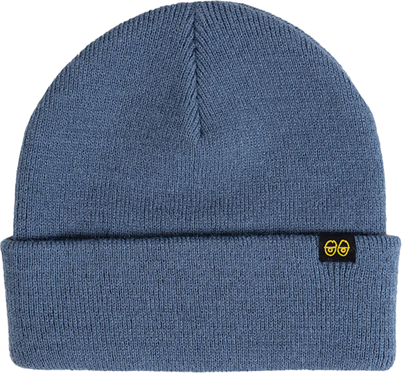 Krooked Eyes Clip Cuff BEANIE Blue/Gold