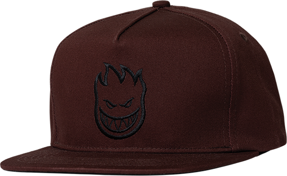 Spitfire Bighead Skate HAT - Adjustable Dark Red/Black 