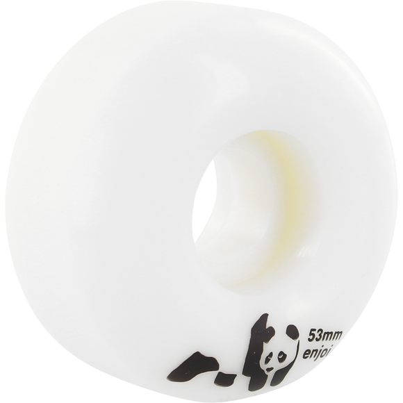 Enjoi Whitey Panda 53mm Skateboard Wheels (Set of 4)