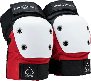 Protec Street Elbow Yth-Red/White/Black 