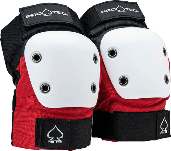 Protec Street Elbow Yth-Red/White/Black 