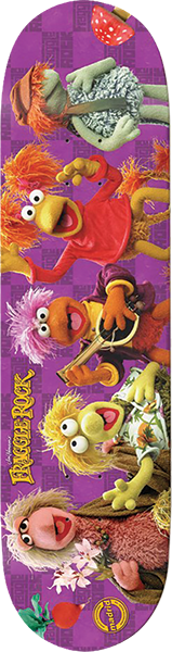 Madrid x Fraggle Rock Fraggle Five Skateboard Deck -8.0 DECK ONLY