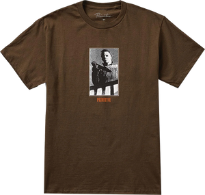 Primitive Slasher T-Shirt - Size: MEDIUM Brown