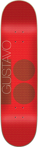 Plan B Gustavo Varnish Skateboard Deck -8.0 DECK ONLY