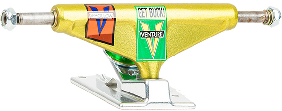 Venture Shake Junt Vhl 5.0 HI Ano Yellow/Pol Skateboard Trucks (Set of 2)