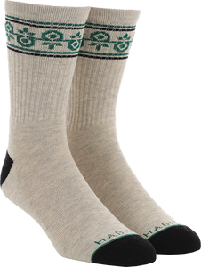 Habitat Geo-Pod Crew Socks Grey - Single Pair 