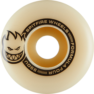 Spitfire F4 99a Tablet 50mm Lil Smokies Natural Skateboard Wheels (Set of 4)