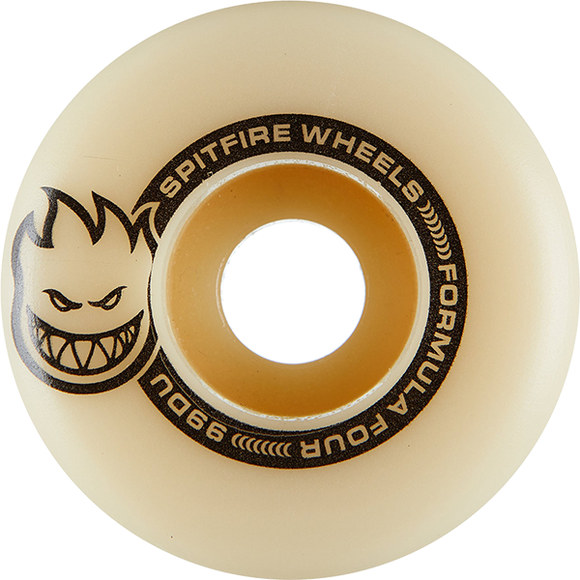 Spitfire F4 99a Tablet 50mm Lil Smokies Natural Skateboard Wheels (Set of 4)