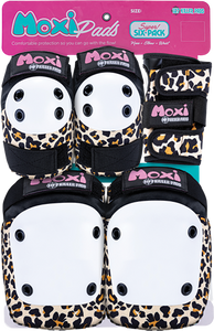 187 6-Pack Pad Set Xs-Moxi Leopard 