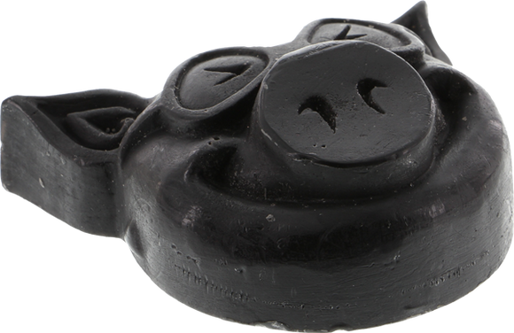 Pig Head Raised Curb Wax Black