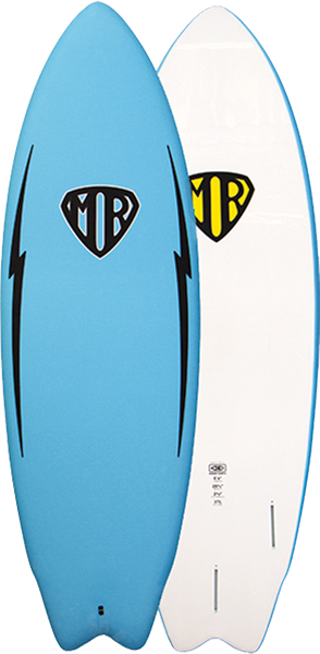 Ocean and Earth Epoxy Softboard 5'6