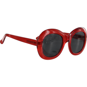 Happy Hour Bikini Beach Clear Red/Black Sunglasses