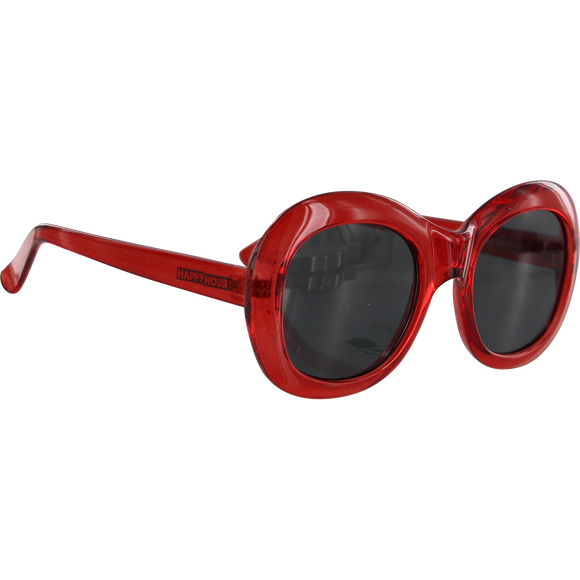 Happy Hour Bikini Beach Clear Red/Black Sunglasses