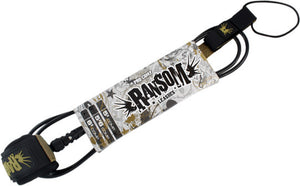 Surfboard Leash Ransom Jr Pro Comp 5' Black/Gold|Universo Extremo Boards Surf & Skate