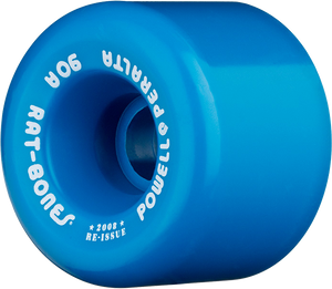 Powell Peralta Rat Bones Wheels 60mm 90a Blue Skateboard Wheels (Set of 4)