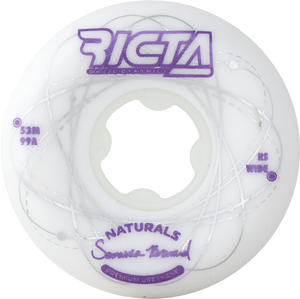 Ricta Brevard Orbital 53mm 99a Wt/Pur Skateboard Wheels (Set of 4)