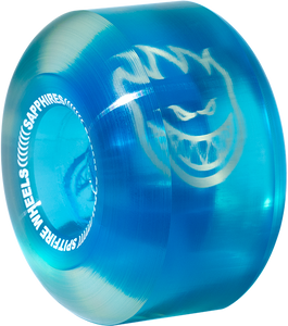 Spitfire Sapphire 90du Cruiser 56mm Clear/Blue Skateboard Wheels (Set of 4)