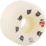 Pig Skateboard Wheels (Set of 4)