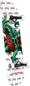 Powell Peralta Cab Dragon Complete Skateboard -7.5 White/Green/Red 