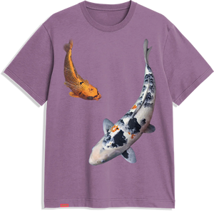 Jacuzzi Koi T-Shirt - Size: SMALL Berry