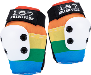 187 Slim Elbow Pads S-Rainbow 