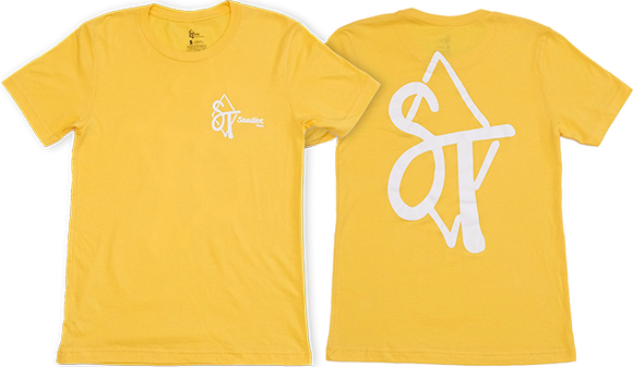 Sandlot Times Staple T-Shirt - Size: X-SMALL Yellow