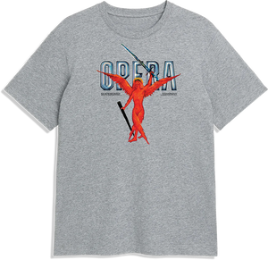 Opera Sword T-Shirt - Size: SMALL Heather Grey