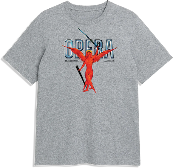 Opera Sword T-Shirt - Size: SMALL Heather Grey