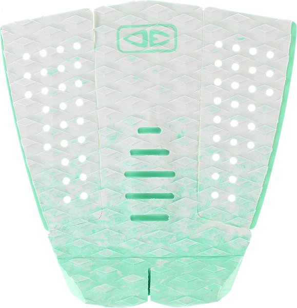 O&E Ocean & Earth Tyler Wright Signature 3 PIECE Tail Pad White/Mint