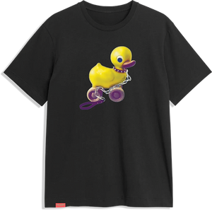 Jacuzzi Duck T-Shirt - Size: SMALL Black