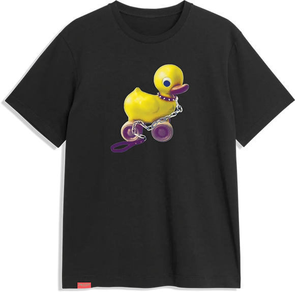 Jacuzzi Duck T-Shirt - Size: SMALL Black