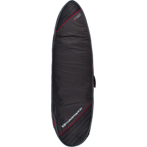 Ocean and Earth - Triple Compact Fish Cover 7'2" - Black/Red/Grey