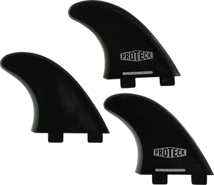 Proteck Perform Fcs Thruster 4.25 Black Surfboard FIN 