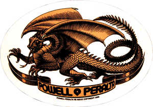 Powell Peralta Oval Dragon Decal Single