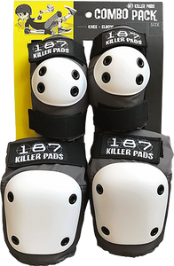 187 Combo Pack Knee/Elbow Pad Set L/Xl-Grey