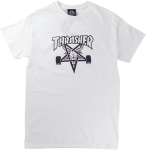 Thrasher Skate Goat T-Shirt - Size: SMALL White