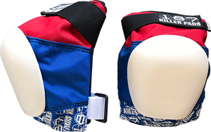 187 Pro Knee Pads Xl-Red/White/Blu