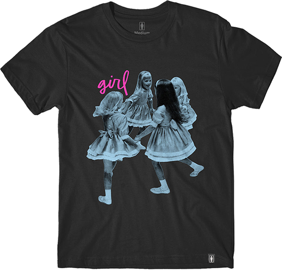 Girl Schoolyard T-Shirt - Size: SMALL Black