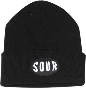 Sour Gm BEANIE Black