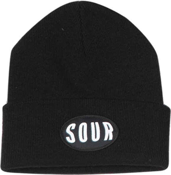 Sour Gm BEANIE Black